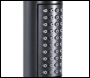 Sealey DH319 Concealed Thermostatic Shower Set, 20cm Round Head & Hand Shower - Black