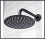Sealey DH319 Concealed Thermostatic Shower Set, 20cm Round Head & Hand Shower - Black