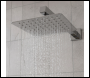 Sealey DH320 Concealed Thermostatic Shower Set 20 x 20cm Square Head & Hand Shower - Chrome