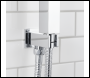 Sealey DH320 Concealed Thermostatic Shower Set 20 x 20cm Square Head & Hand Shower - Chrome