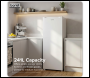Sealey DH322 Baridi Freestanding Larder Fridge 241L – White