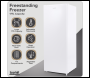 Sealey DH324 Baridi Freestanding Tall Freezer 177L Capacity – White