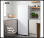 Sealey DH324 Baridi Freestanding Tall Freezer 177L Capacity – White