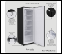 Sealey DH325 Freestanding Tall Freezer 177L Capacity – Black