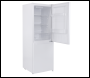 Sealey DH326 Baridi  60/40 Smart Frost Fridge Freezer 227L Capacity – White