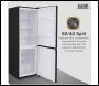 Sealey DH327 Baridi 60/40 Smart Frost Fridge Freezer 227L Capacity – Black