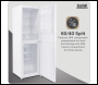 Sealey DH328 Baridi 50/50 Smart Frost Fridge Freezer 254L Capacity – White