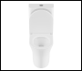 Sealey DH332 Baridi Close-Coupled Toilet with Soft Close Seat, Dual Flush Cistern & Rimless Flush – White
