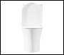 Sealey DH332 Baridi Close-Coupled Toilet with Soft Close Seat, Dual Flush Cistern & Rimless Flush – White