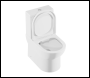 Sealey DH333 Baridi Close-Coupled Toilet with Soft Close Seat, Dual Flush Cistern & Rimless Flush – White