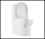 Sealey DH333 Baridi Close-Coupled Toilet with Soft Close Seat, Dual Flush Cistern & Rimless Flush – White