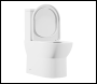 Sealey DH333 Baridi Close-Coupled Toilet with Soft Close Seat, Dual Flush Cistern & Rimless Flush – White