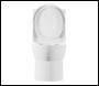 Sealey DH333 Baridi Close-Coupled Toilet with Soft Close Seat, Dual Flush Cistern & Rimless Flush – White