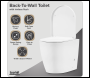 Sealey DH334 Back-to-Wall Toilet with Soft Close Seat & Rimless Flush – White
