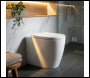Sealey DH334 Back-to-Wall Toilet with Soft Close Seat & Rimless Flush – White