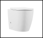 Sealey DH334 Back-to-Wall Toilet with Soft Close Seat & Rimless Flush – White