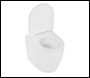 Sealey DH334 Back-to-Wall Toilet with Soft Close Seat & Rimless Flush – White