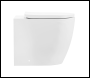 Sealey DH334 Baridi Back-to-Wall Toilet with Soft Close Seat & Rimless Flush – White