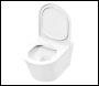 Sealey DH335 Wall Hung Toilet with Soft Close Seat & Rimless Flush – White