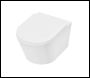 Sealey DH335 Wall Hung Toilet with Soft Close Seat & Rimless Flush – White