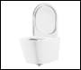 Sealey DH335 Wall Hung Toilet with Soft Close Seat & Rimless Flush – White