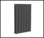 Sealey DH338 Baridi Horizontal Radiator Contemporary Double Flat Panel Design 420 x 600mm – Anthracite