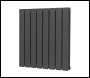 Sealey DH339 Baridi Horizontal Radiator Contemporary Double Flat Panel Design 600 x 560mm – Anthracite