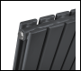 Sealey DH340 Baridi Horizontal Radiator Contemporary Double Flat Panel Design 600 x 700mm – Anthracite