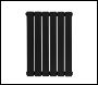 Sealey DH343 Baridi Horizontal Radiator Contemporary Double Flat Panel Design 600 x 420mm – Black