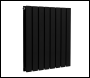 Sealey DH344 Baridi Horizontal Radiator Contemporary Double Flat Panel Design 600 x 560mm – Black