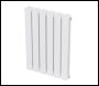 Sealey DH348 Baridi Horizontal Radiator Contemporary Double Flat Panel Design 600 x 420mm – White