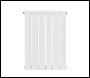 Sealey DH348 Baridi Horizontal Radiator Contemporary Double Flat Panel Design 600 x 420mm – White