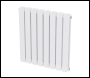 Sealey DH349 Baridi Horizontal Radiator Contemporary Double Flat Panel Design 600 x 560mm – White