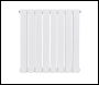 Sealey DH349 Baridi Horizontal Radiator Contemporary Double Flat Panel Design 600 x 560mm – White