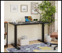 Sealey DH34 Dellonda Black Electric Height Adjustable Standing Desk, 1400 x 700mm Dual Motor 100kg