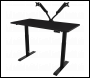 Sealey DH34 Dellonda Black Electric Height Adjustable Standing Desk, 1400 x 700mm Dual Motor 100kg
