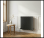 Sealey DH357 Baridi Horizontal Traditional 2 Column Radiator 600 x 607mm – Anthracite