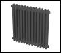 Sealey DH357 Baridi Horizontal Traditional 2 Column Radiator 600 x 607mm – Anthracite