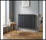 Sealey DH358 Baridi Horizontal Traditional 2 Column Radiator 600 x 832mm – Anthracite