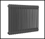 Sealey DH358 Baridi Horizontal Traditional 2 Column Radiator 600 x 832mm – Anthracite