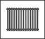 Sealey DH358 Baridi Horizontal Traditional 2 Column Radiator 600 x 832mm – Anthracite