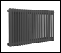 Sealey DH359 Baridi Horizontal Traditional 2 Column Radiator 600 x 1012mm – Anthracite
