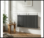 Sealey DH360 Baridi Horizontal Traditional 2 Column Radiator 600 x 1147mm – Anthracite