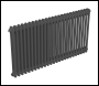 Sealey DH360 Baridi Horizontal Traditional 2 Column Radiator 600 x 1147mm – Anthracite