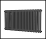 Sealey DH360 Baridi Horizontal Traditional 2 Column Radiator 600 x 1147mm – Anthracite