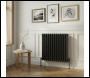 Sealey DH362 Baridi Horizontal Traditional 2 Column Radiator 600 x 607mm – Black