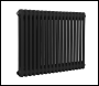 Sealey DH363 Baridi Horizontal Traditional 2 Column Radiator 600 x 832mm – Black