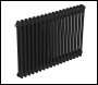 Sealey DH363 Baridi Horizontal Traditional 2 Column Radiator 600 x 832mm – Black