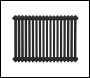 Sealey DH363 Baridi Horizontal Traditional 2 Column Radiator 600 x 832mm – Black
