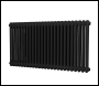 Sealey DH365 Baridi Horizontal Traditional 2 Column Radiator 600 x 1147mm – Black
